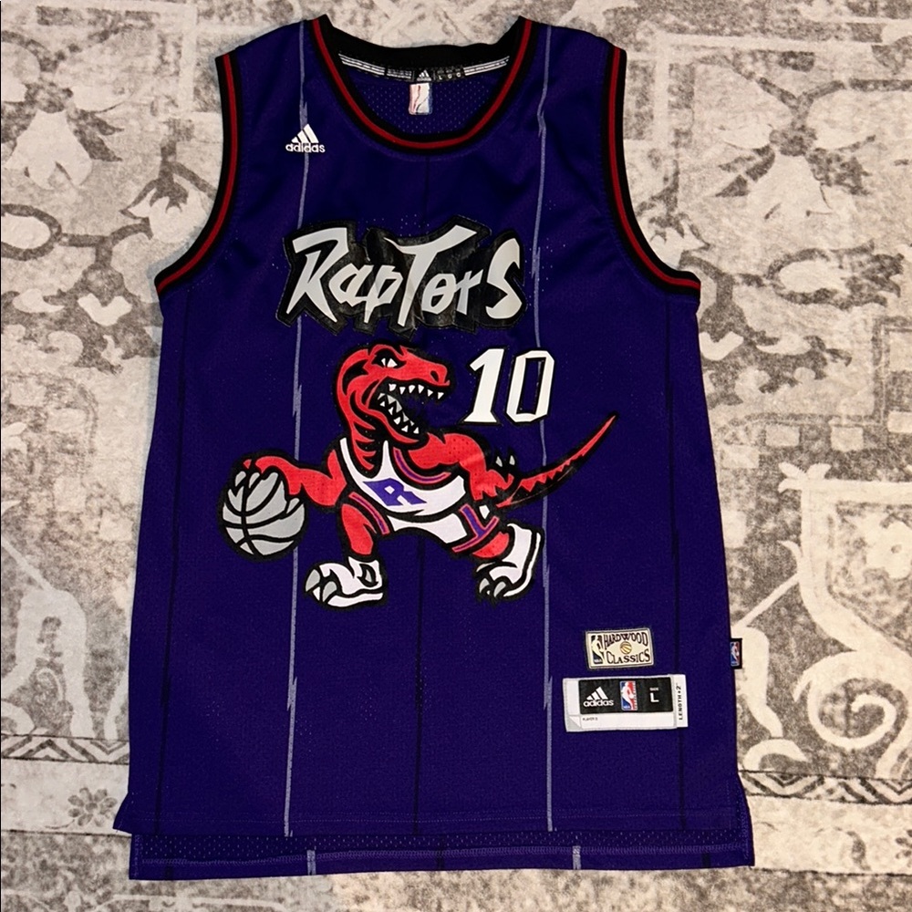 Adidas Purple Raptors “Derozan” Jersey Retro Style